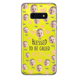 Blessed To Be Called Mom - Personalized Mother Clear Phone Case