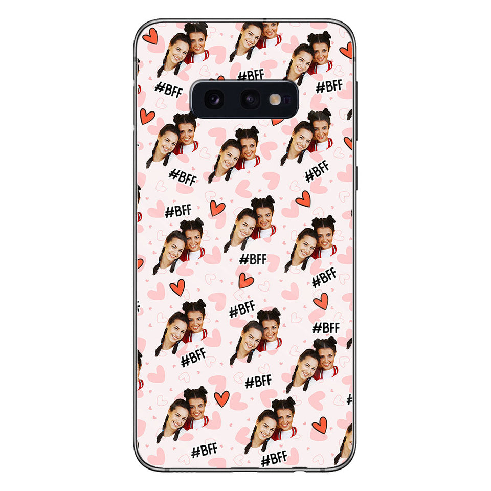 Besties Forever - Personalized Bestie Clear Phone Case