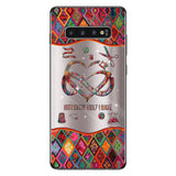 I Sew A Piece Of My Heart Personalized Phone Case