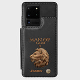 Man Of God - Personalized Christian Wallet Phone Case