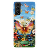Beautiful Butterfly Bee Dragonfly Hummingbird - Personalized Butterfly Full Print Phone Case