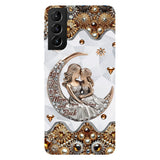 I Love You To The Moon And Back - Personalized Mother Full Print Phone Case