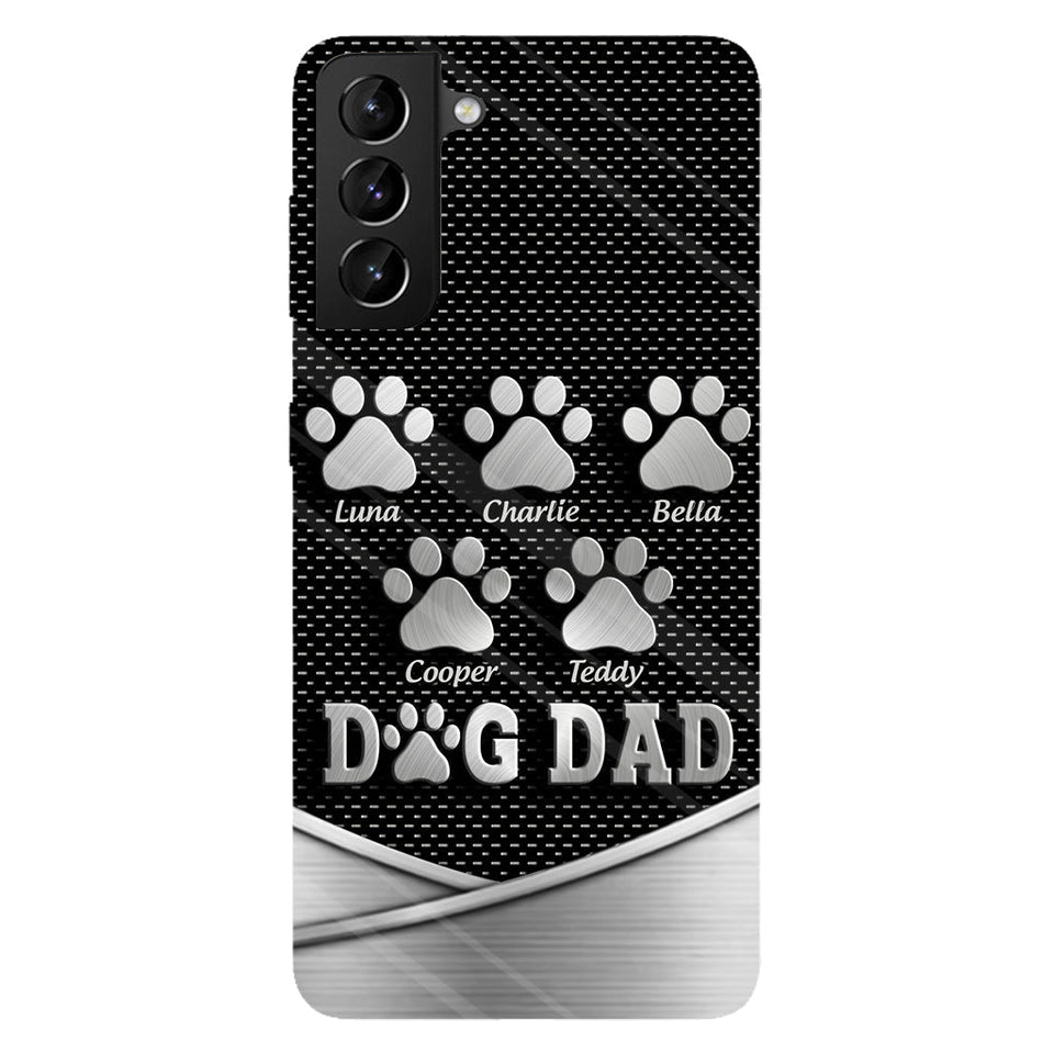Dog Dad - Personalized Dog Full Print Phone Case