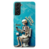 Doing Dad Shit - Personalized Father Full Print Phone Case