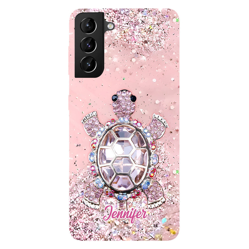Just A Girl Who Loves Turtles - Personalized Turtle Full Print Phone Case