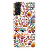 Hippie Soul - Personalized Hippie Full Print Phone Case