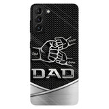 Dad The Man The Myth The Legend First Bump - Christmas Gift for Dad - Personalized Father Full Print Phone Case