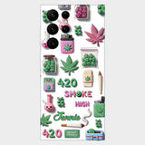 Stoner Chic - Personalized Weed Full Print Phone Case
