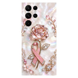Faith Hope Love - Personalized Breast Cancer Awareness Full Print Phone Case & Phone Grip