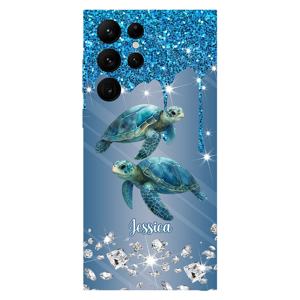 Beautiful Dolphins/ Turtles/ Whale... Gift For Sea Lover - Personalized Sea Lover Full Print Phone Case