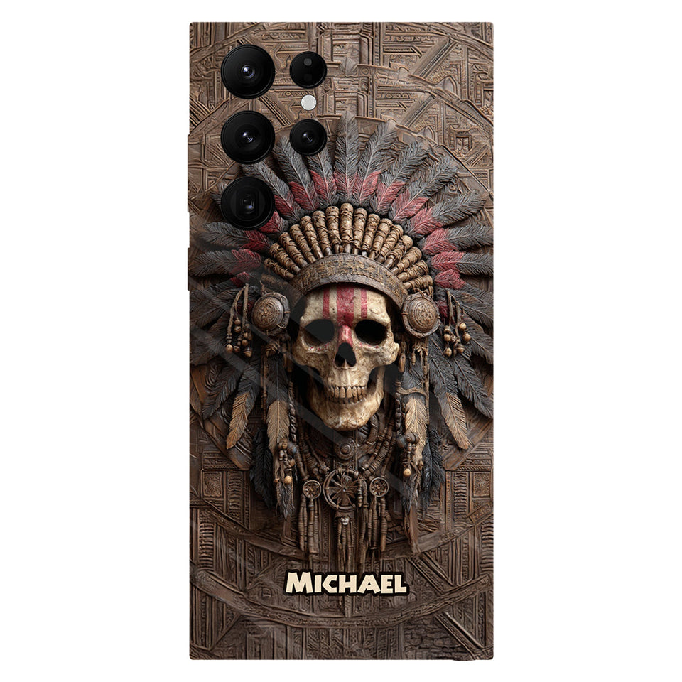Proud Native - Personalized American Indian Full Print Phone Case