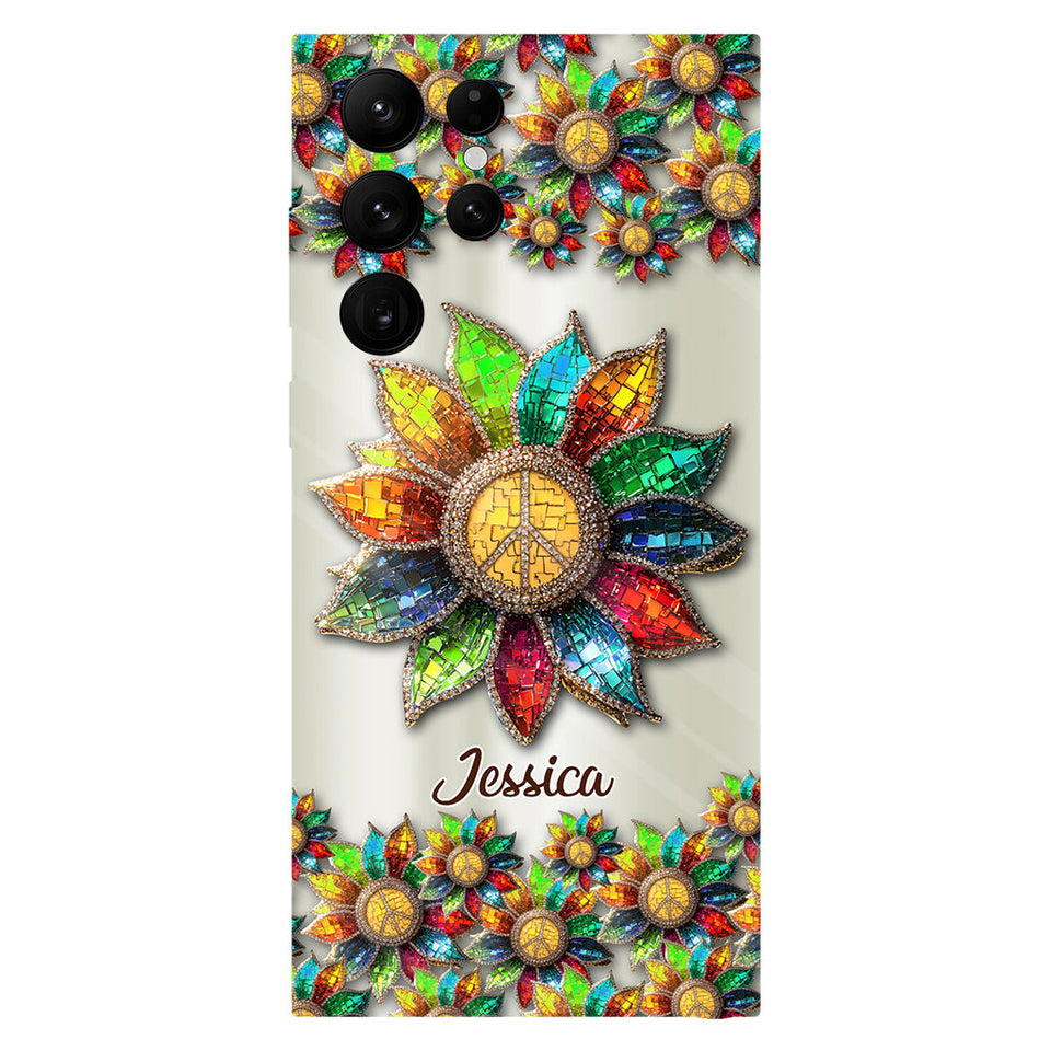 Hippie Soul - Personalized Hippie Full Print Phone Case