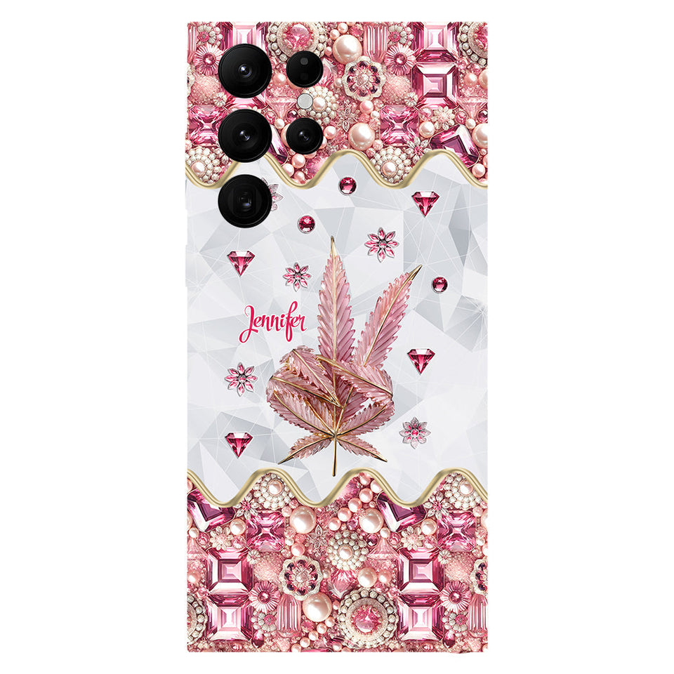 It's Always 420 Somewhere - Personalized Weed Full Print Phone Case & Phone Grip