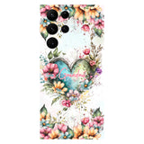Grandma's Mom's Flowers - Personalized Grandma Full Print Phone Case