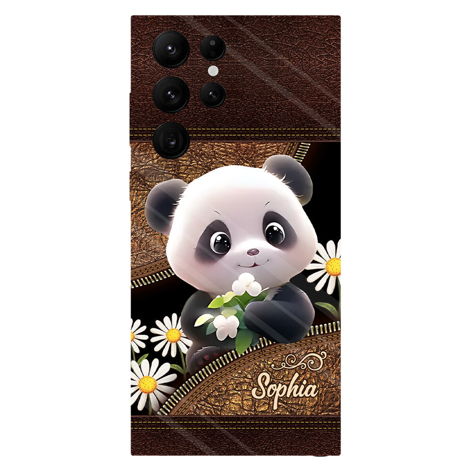 Just A Girl Who Loves Pandas - Personalized Panda Lover Full Print Phone Case