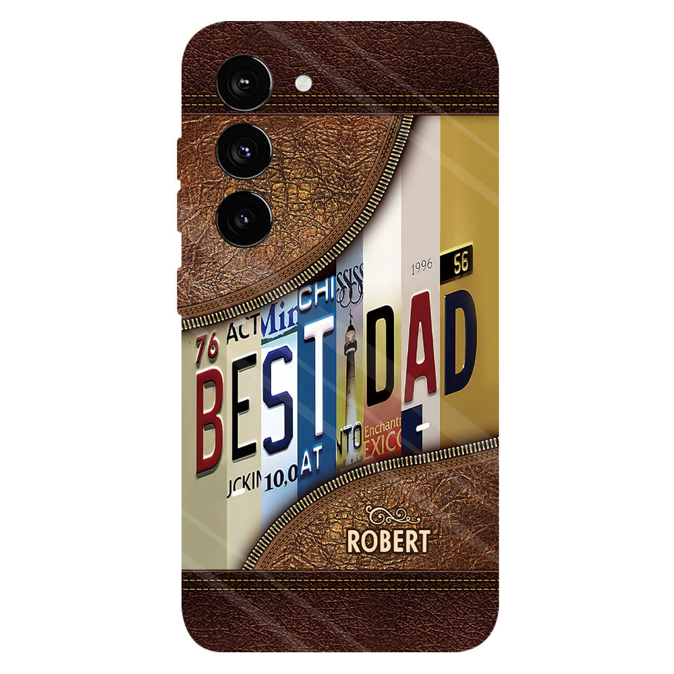 Best Dad Ever - Personalized Father Full Print Phone Case