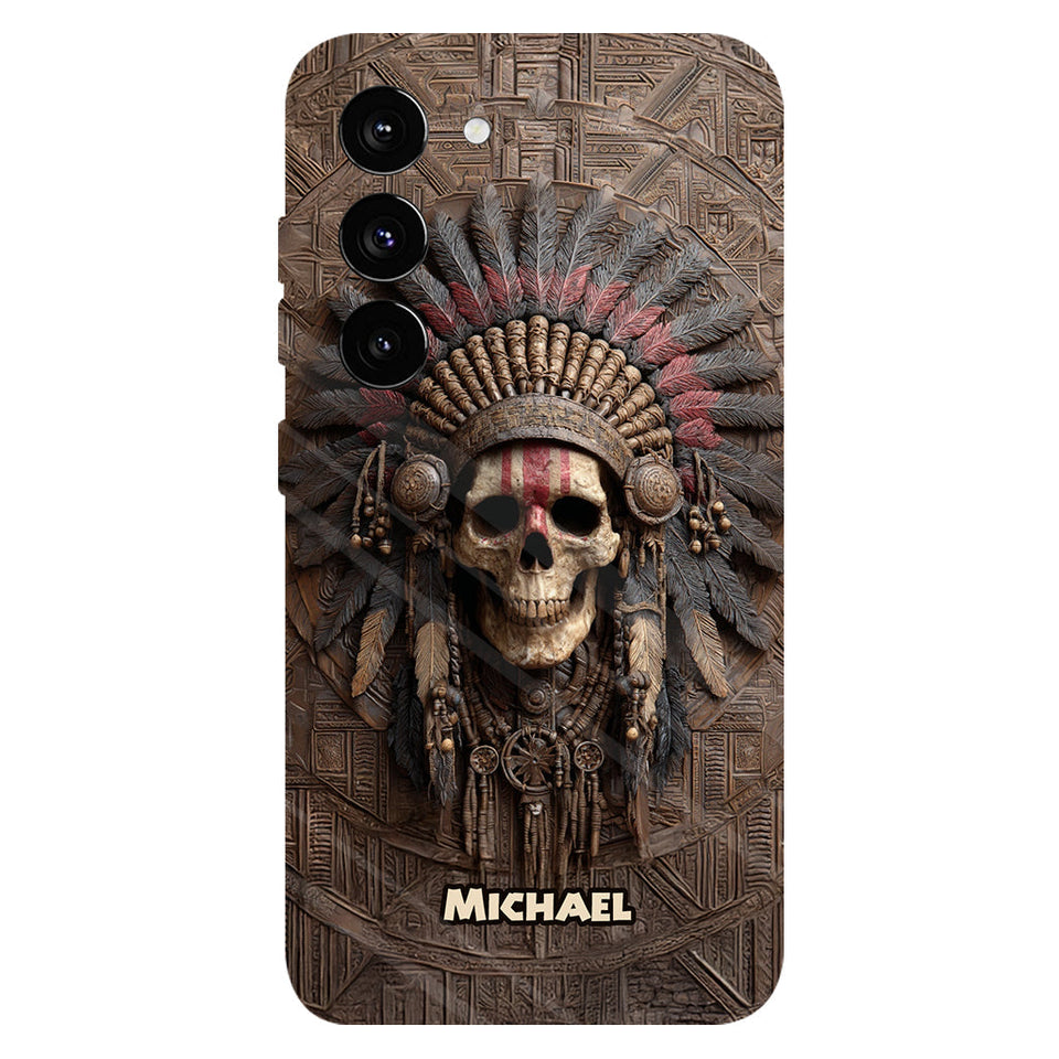 Proud Native - Personalized American Indian Full Print Phone Case