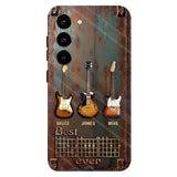 Best Guitar Dad Ever - Personalized Guitar Full Print Phone Case