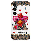 Crazy Chicken Lady - Personalized Chicken Full Print Phone Case
