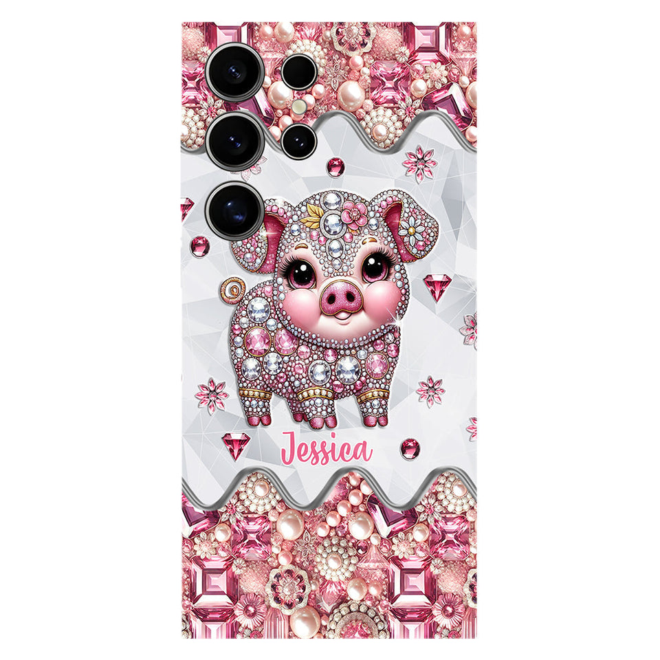 Cute Pig - Personalized Pig Lover Full Print Phone Case
