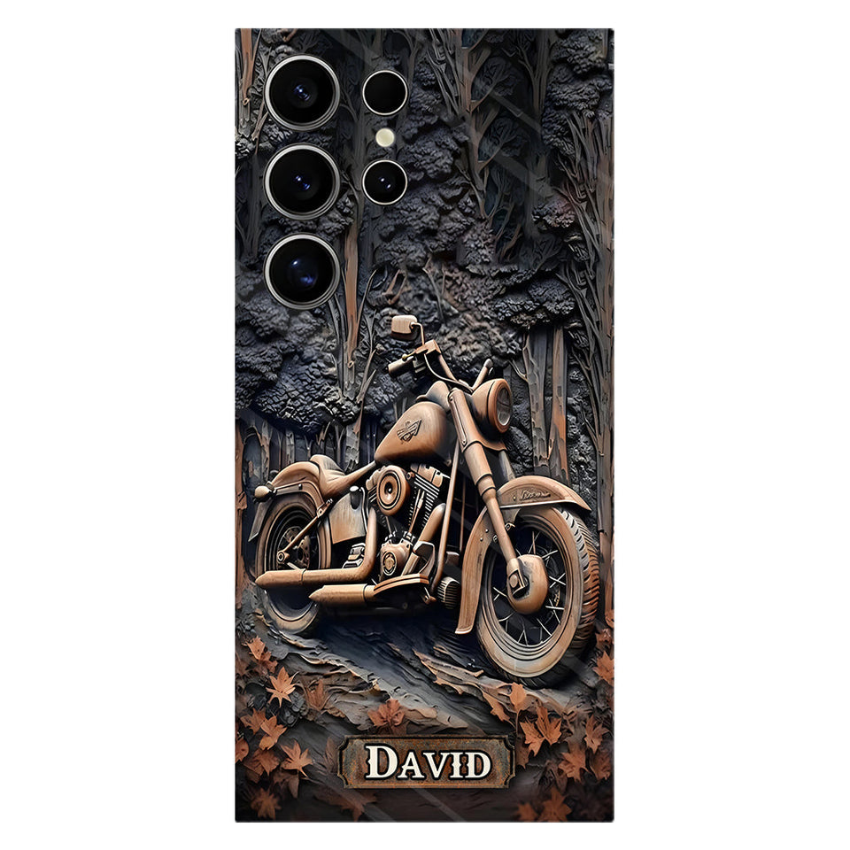Time To Ride - Personalized Biker Full Print Phone Case