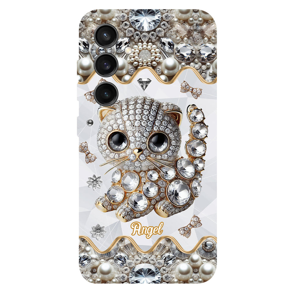 Love Scottish Fold - Personalized Cat Full Print Phone Case
