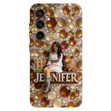 Just A Girl Who Loves Highland Cows - Personalized Highland Cow Full Print Phone Case