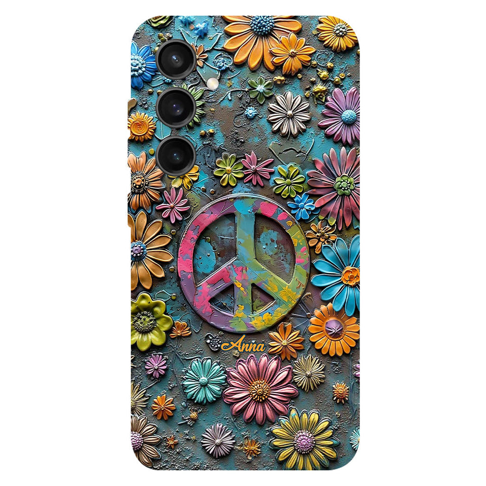 Hippie Soul - Personalized Hippie Full Print Phone Case