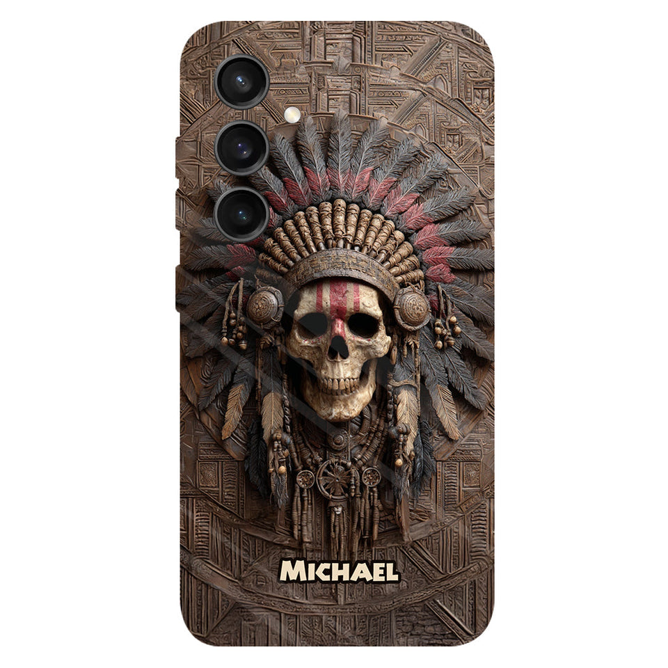 Proud Native - Personalized American Indian Full Print Phone Case