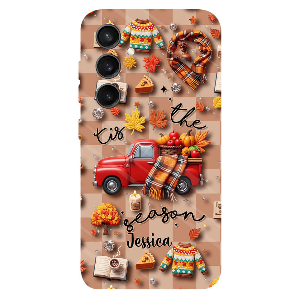 Tis The Season - Personalized Autumn Full Print Phone Case