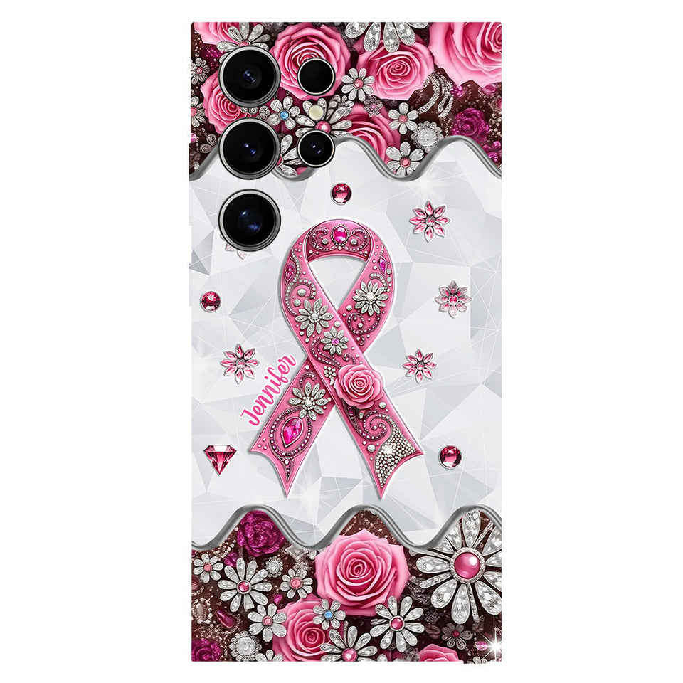 Breast Cancer Awareness - Personalized Breast Cancer Awareness Full Print Phone Case