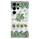 Grandma Of Little Turtles - Personalized Grandma Full Print Phone Case