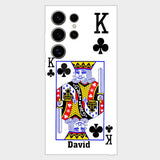 King And Queen - Personalized Couple Full Print Phone Case