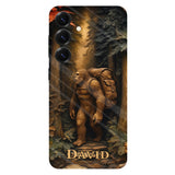 Sasquatch In Forest - Personalized Hiking Full Print Phone Case