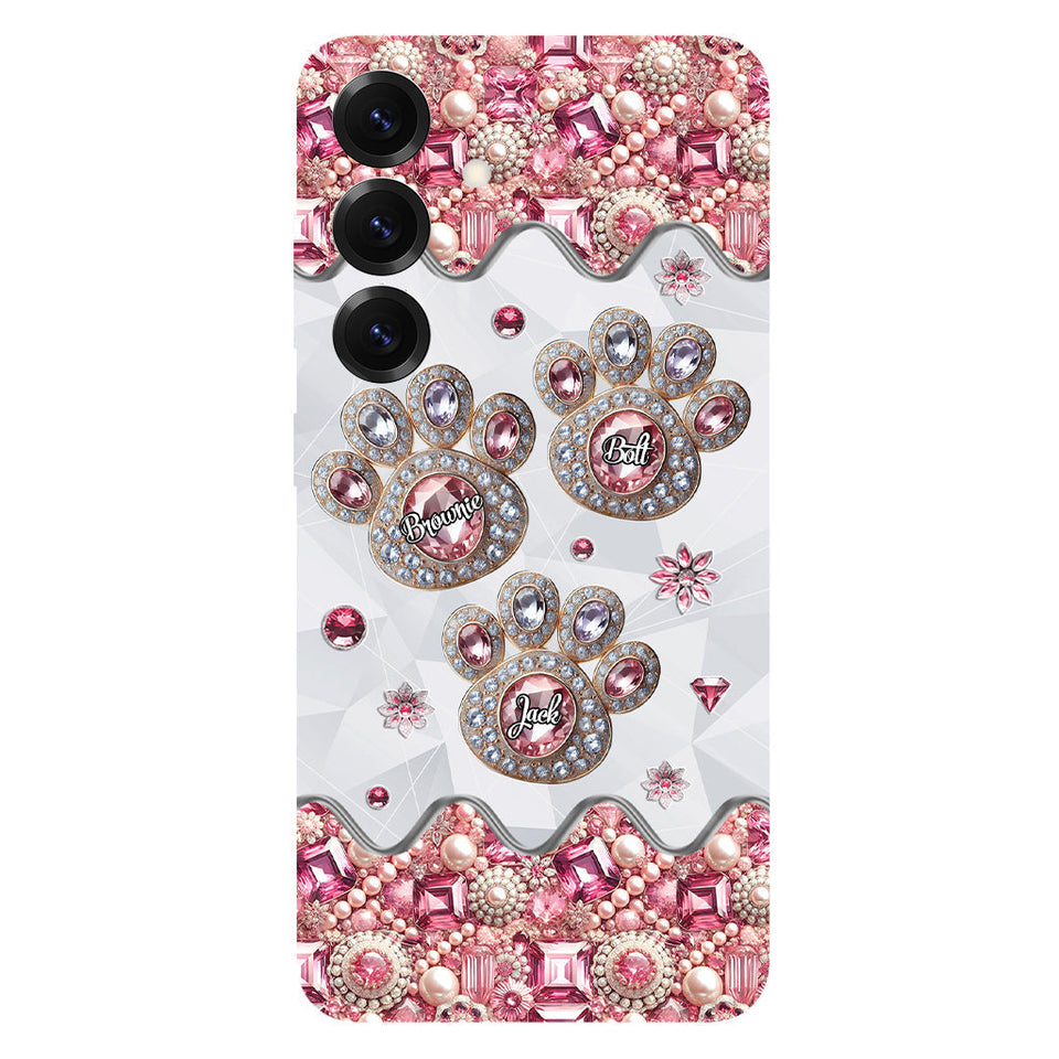 Life Is Better With My Dogs - Personalized Dog Full Print Phone Case