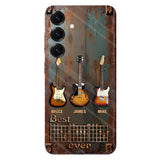 Best Guitar Dad Ever - Personalized Guitar Full Print Phone Case