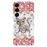 Just A Girl Who Loves Cats - Personalized Cat Full Print Phone Case