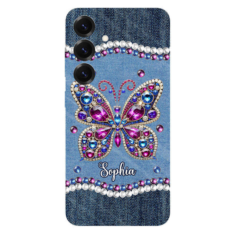 Beautiful Butterly - Personalized Butterfly Full Print Phone Case