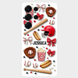 Love Baseball - Personalized Baseball Full Print Phone Case