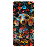 Love Dachshund - Personalized Dog Full Print Phone Case
