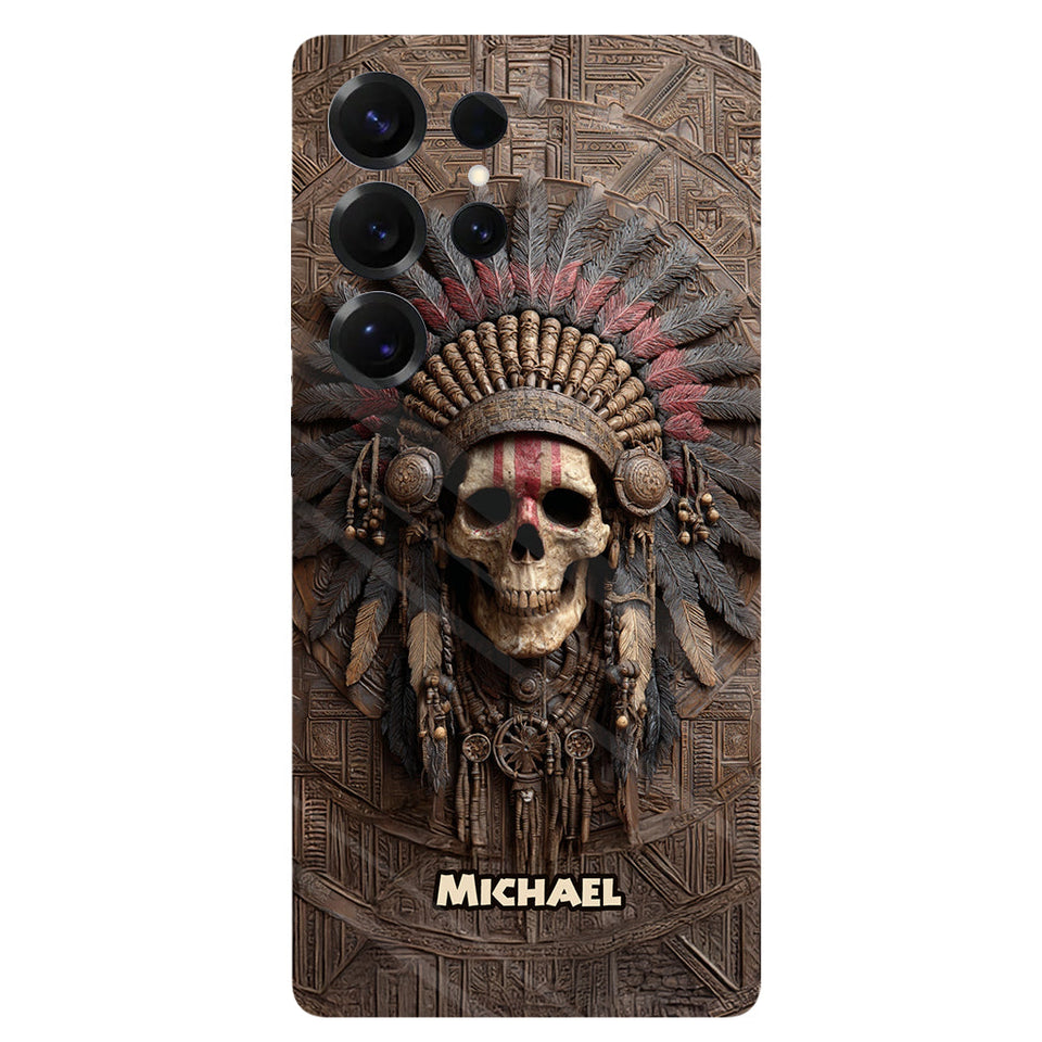 Proud Native - Personalized American Indian Full Print Phone Case
