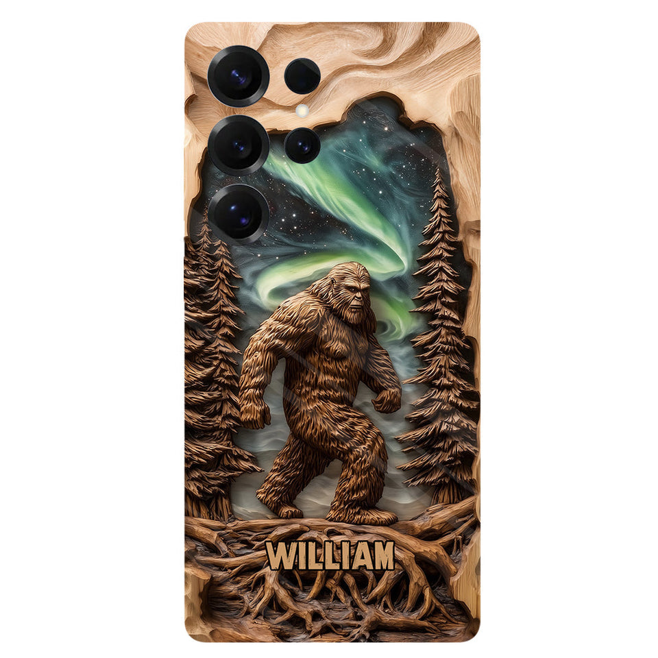 Into The Forest I Go - Personalized Hiking Full Print Phone Case