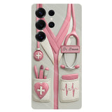 Celebrate Everyday Heroes With Medical Professional Gifts - Personalized Nurse Full Print Phone Case