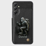 Sasquatch - Personalized Hiking Wallet Phone Case