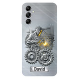 Strong Ones Become Welder - Personalized Welder Full Print Phone Case
