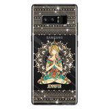 Let That S Go - Personalized Yoga Clear Phone Case