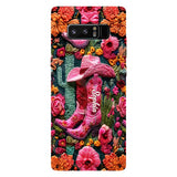 Pink Cowgirl - Personalized Country Girl Full Print Phone Case