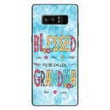 Blessed To Be Called Grandma - Personalized Grandma Phone Case