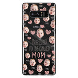 Blessed To Be Called Mom - Personalized Mother Clear Phone Case
