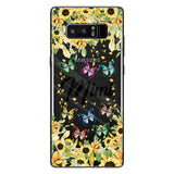 We Love You - Personalized Grandma Clear Phone Case